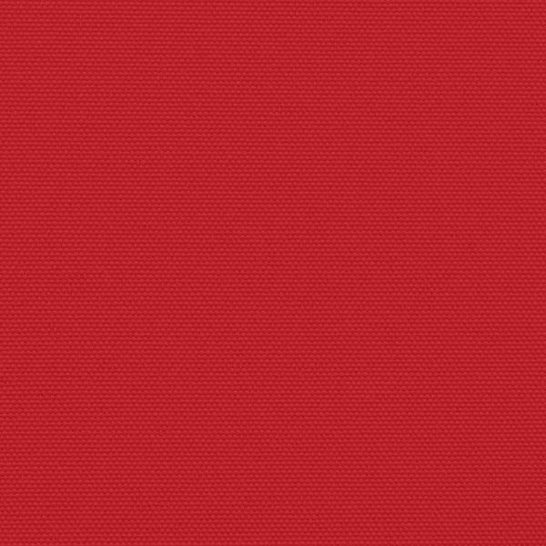 Прибираща се странична тента, червена, 200x600 см