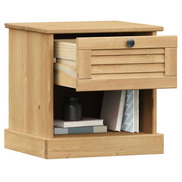 Нощно шкафче VIGO 42x35x42 см бор масив