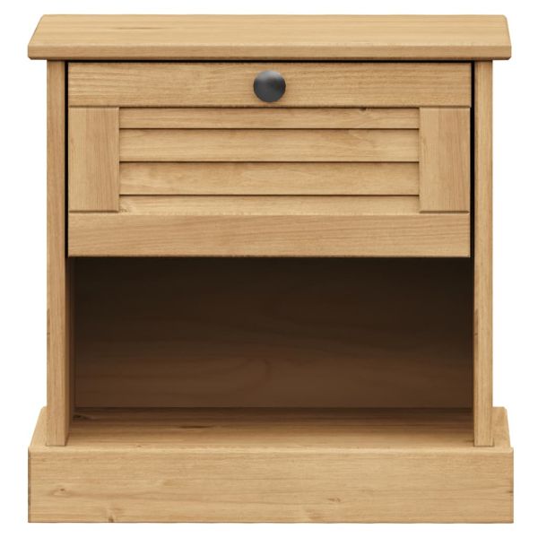 Нощно шкафче VIGO 42x35x42 см бор масив