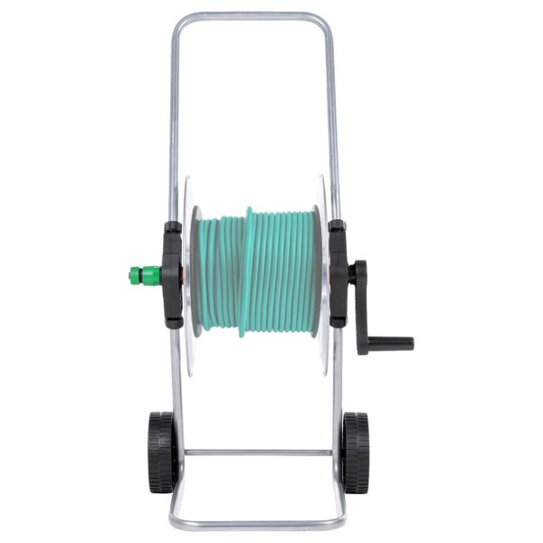 Макара за маркуч тип количка за 50 м 1/2" или 35 м 3/4" стомана