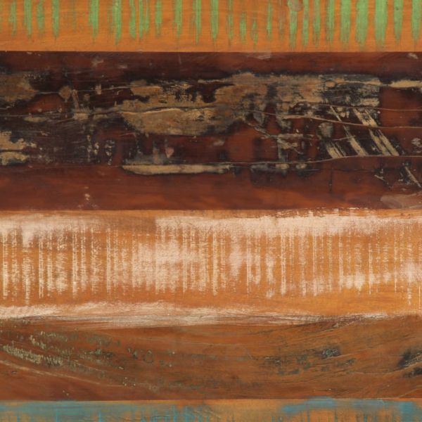 Трапезна маса, 110x55x76 cм, регенерирано дърво масив