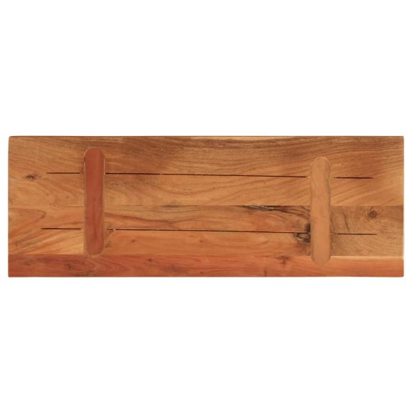 Плот за маса, 90x30x3,8 см, правоъгълен, акация масив