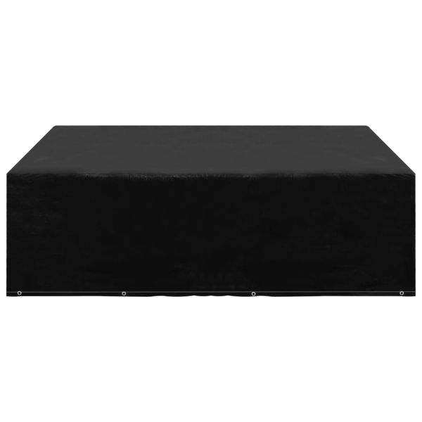 Покривало за градински мебели 12 капси 250x250x70 см