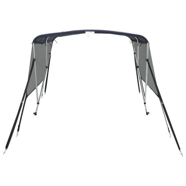Тента за лодка с 3 дъги мрежести страници 183x(154-167)x137 см