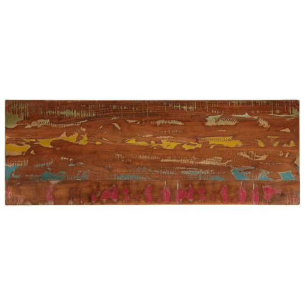 Плот за маса 140x60x2,5 см правоъгълен регенерирано дърво масив