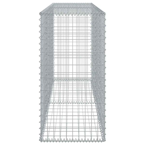 Габионна кошница с покритие, 200x50x100 см, поцинковано желязо