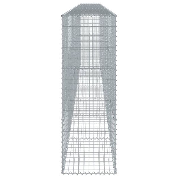 Габионна кошница с покритие, 700x50x150 см, поцинковано желязо