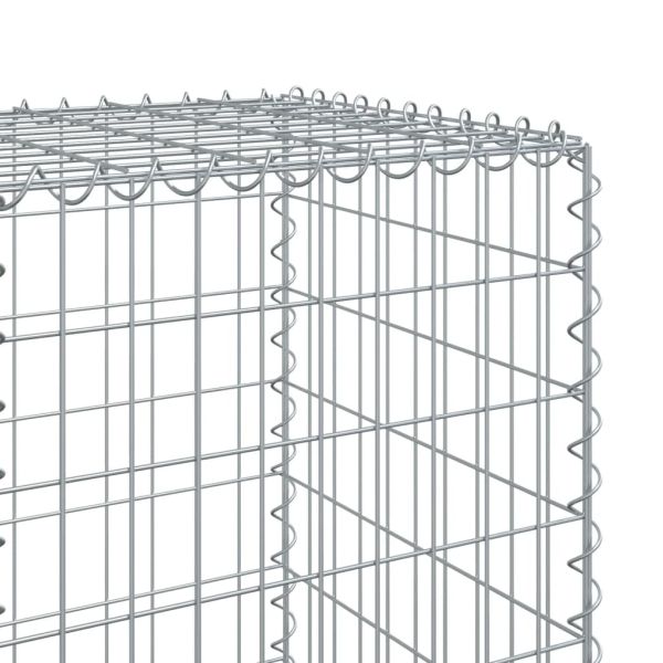 Габионна кошница с покритие, 700x50x150 см, поцинковано желязо