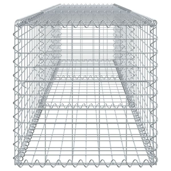 Габионна кошница с покритие, 300x50x50 см, поцинковано желязо