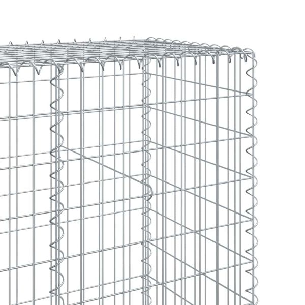 Габионна кошница с покритие, 900x50x200 см, поцинковано желязо
