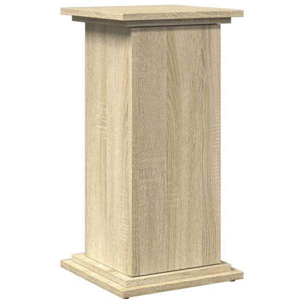 Стойка за витрини със съхранение 31x30x60 см инженерно дърво