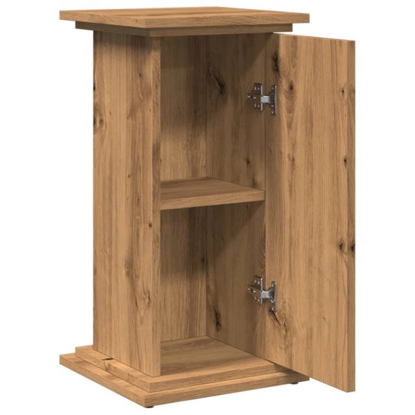 Стойка за витрини със съхранение 31x30x60 см инженерно дърво
