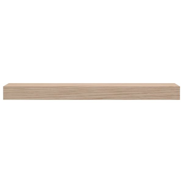 Рафтове за стена, 2 бр, 50x23,5x4 см, инженерна дървесина
