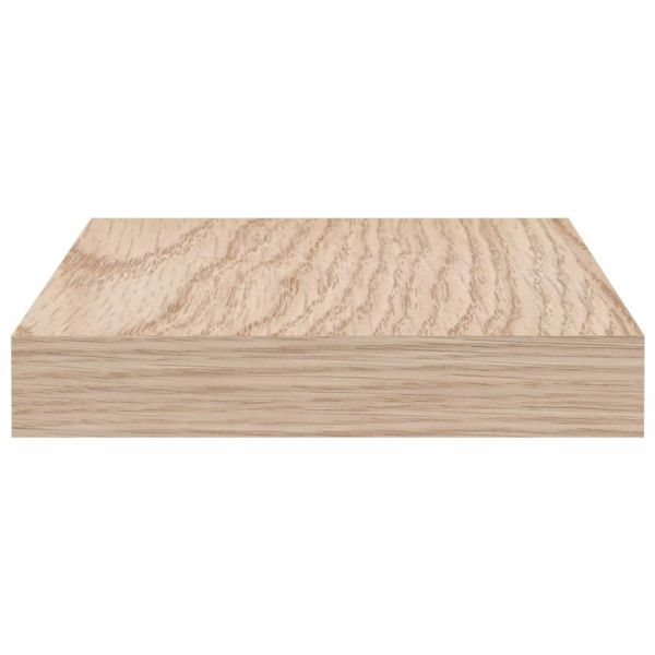 Рафтове за стена, 2 бр, 50x23,5x4 см, инженерна дървесина