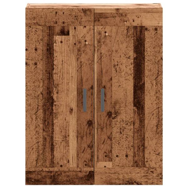 Шкаф за хранене Old Wood 69,5x34x90 cm Инженерна дървесина