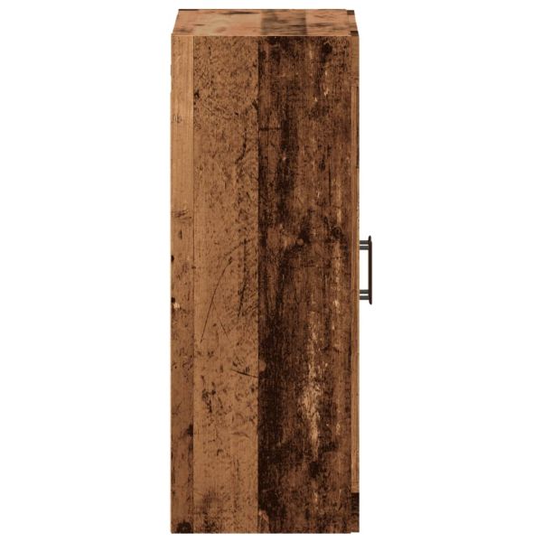 Шкаф за хранене Old Wood 69,5x34x90 cm Инженерна дървесина