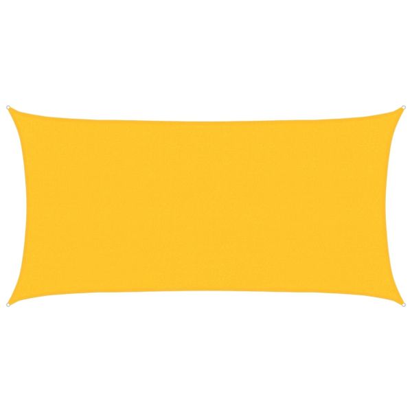 Платно-сенник, 160 г/м², правоъгълно, жълт, 2x3,5 м, HDPE