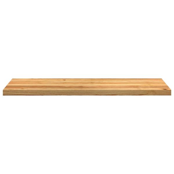 Прозоречни первази, 2 бр, светлокафяви, 120x40x2 см, дъб масив