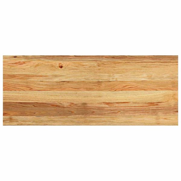 Прозоречни первази, 2 бр, светлокафяви, 100x40x2 см, дъб масив