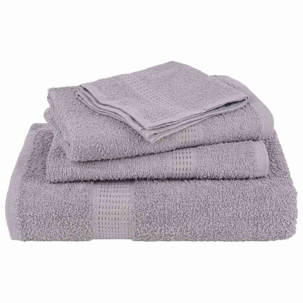 Комплект кърпи FROGN от 6 части сив 360 г/м²