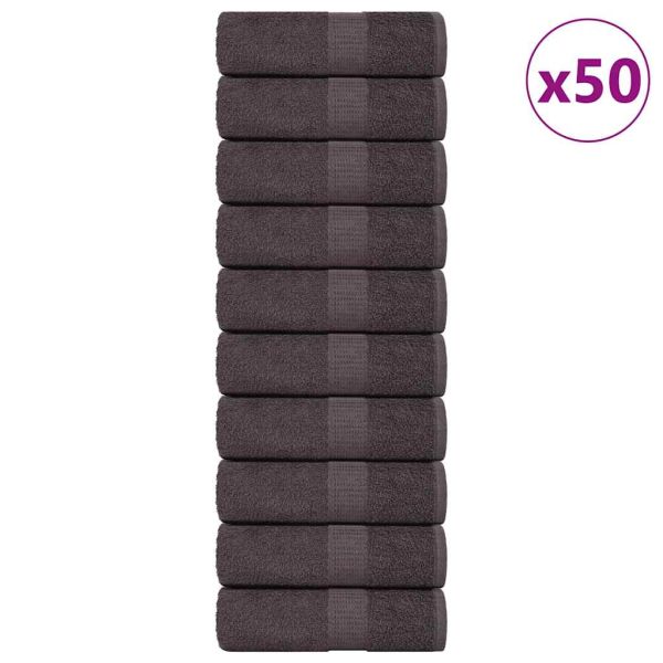 Кърпи за гости FROGN 50 бр. Антрацит 30x50 см 360 г/м²