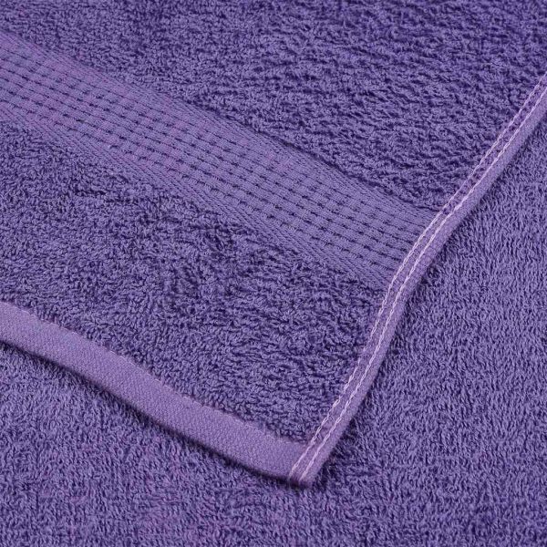 Кърпи за душ FROGN 10 бр. Лилави 70x140 см 360 г/м²