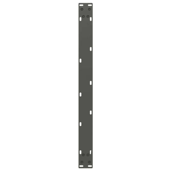 Крака за масичка за кафе, U-образни, 2 бр., антрацит, 60 x (42-43) см, стомана