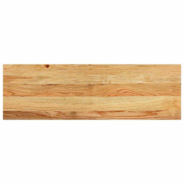 Стълбищни стъпала, 8 бр, светлокафяви, 80x30x2 см, дъб масив
