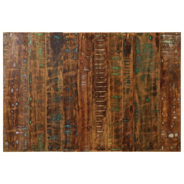 Табла за глава Multicolour 120 cm Масивна дървесина Reclaimed