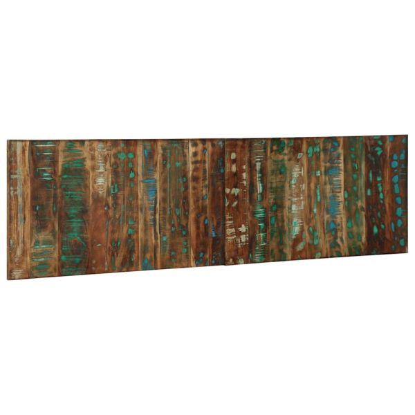 Табла за глава Multicolour 180 cm Масивна дървесина Reclaimed