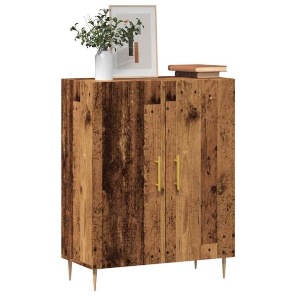 Шкаф за хранене Old Wood 69,5x34x90 cm Инженерна дървесина