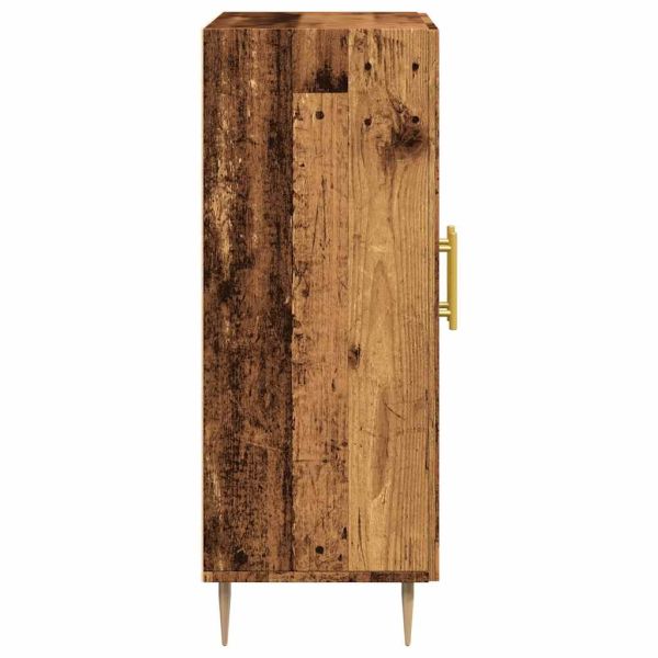 Шкаф за хранене Old Wood 69,5x34x90 cm Инженерна дървесина