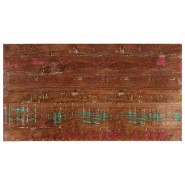 Плот за маса 110x50x3,8 см правоъгълен регенерирано дърво масив