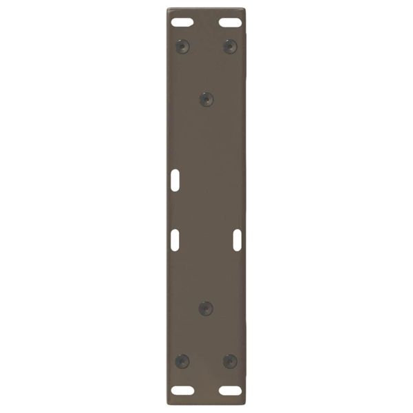 Крака за масичка за кафе, 2 бр., естествена стомана, 40 x (30-31,3) см, стомана