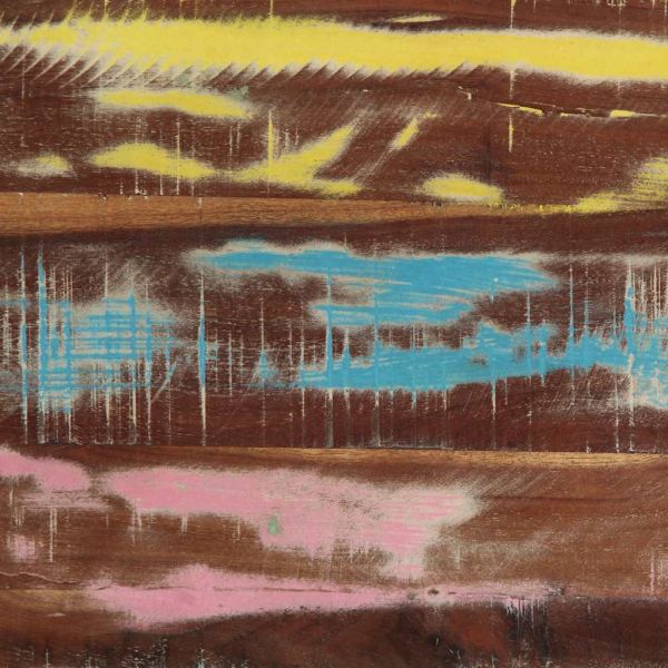 Масичка за кафе, 50x50x38 cm, регенерирано дърво масив