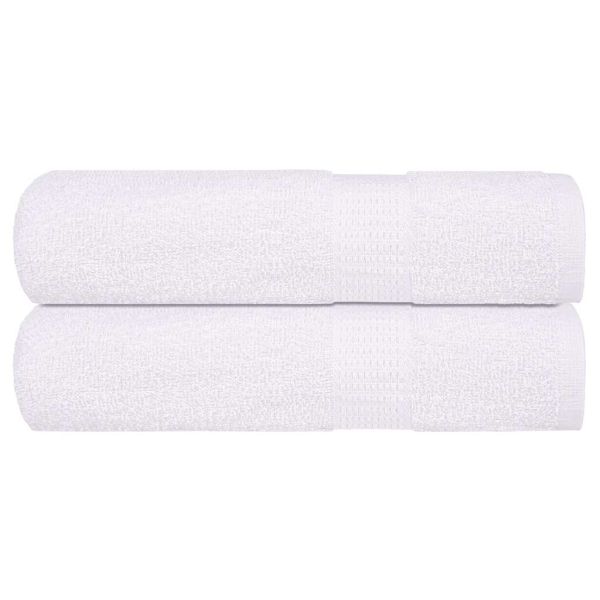 Кърпи за ръце FROGN 2 бр. Бели 50x100 см 360 г/м²