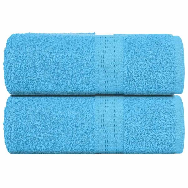 Кърпи за гости FROGN 2 бр. Тюркоазени 30x50 см 360 г/м²