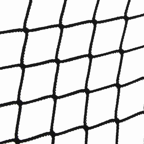 Мрежа за ремарке с еластично въже, черна, 2,1x1,25 м, полипропилен
