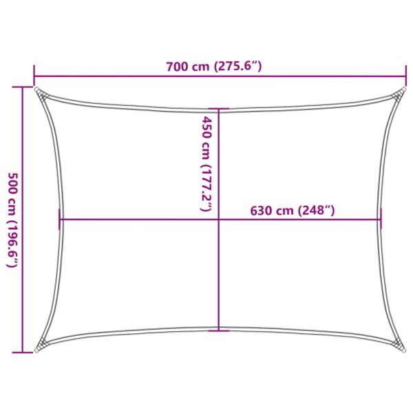 Платно-сенник, 160 г/м², светлозелено, 5х7 м, HDPE