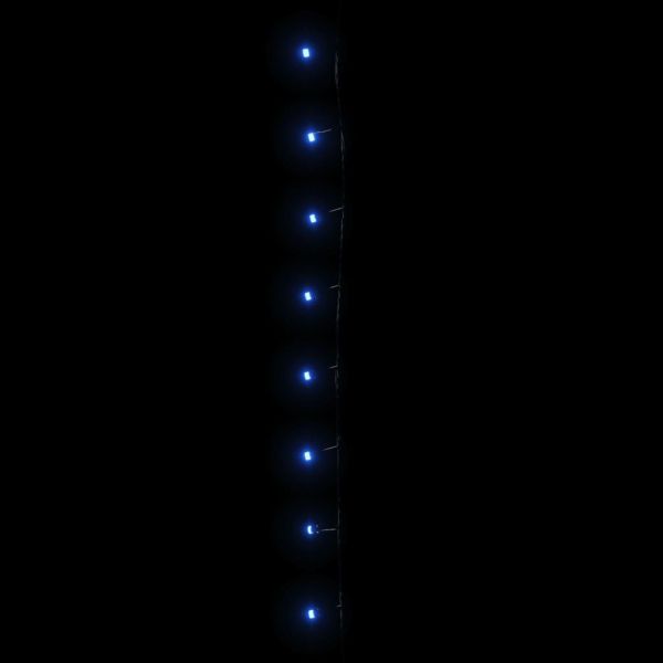 LED стринг със 150 LED, синьо, 15 м, PVC