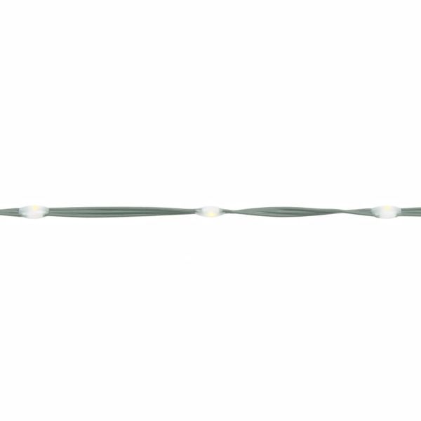 Коледна елха на флагщок, студено бяло, 108 LED, 180 см