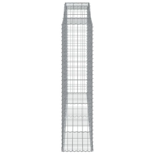 Дъговидна габионна кошница 300x50x200/220 см поцинковано желязо