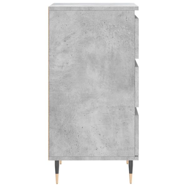 Бюфет бетонно сив 40x35x70 см инженерно дърво