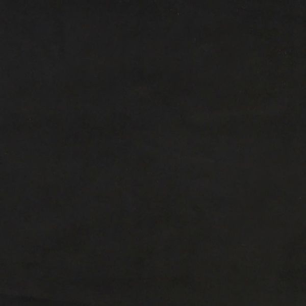 Горна табла за легло, черна, 103x16x78/88 см, кадифе