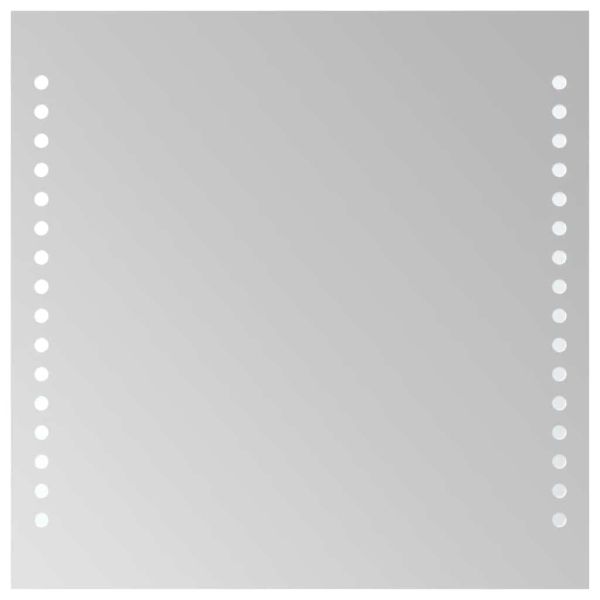 LED огледало за баня, 30x30 см