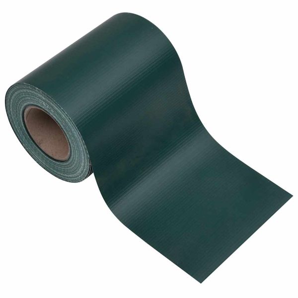 PVC лента за поверителност 35x0,19 м, матово зелена