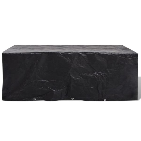 Калъфи за 8-местни градински мебели 2 бр 10 капси 229x113 см