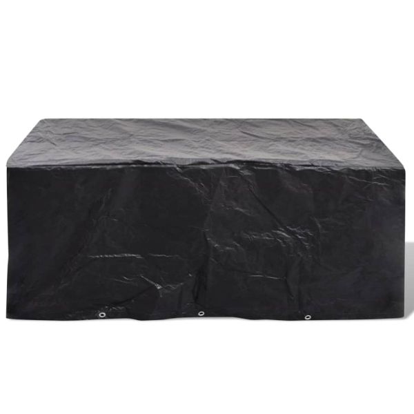 Калъфи за 6-местни градински мебели 2 бр 10 капси 240x140 см
