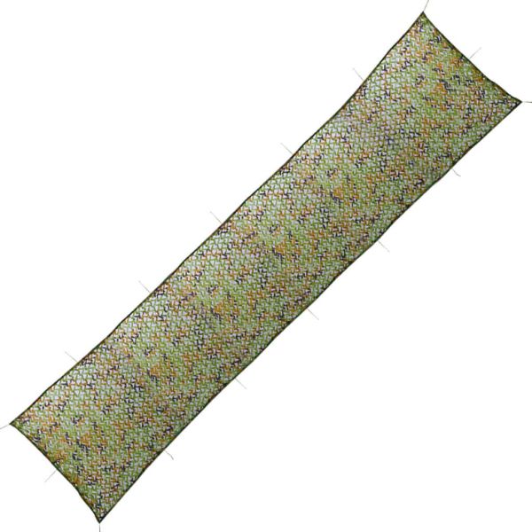 Камуфлажна мрежа с чанта за съхранение, 1,5х7 м