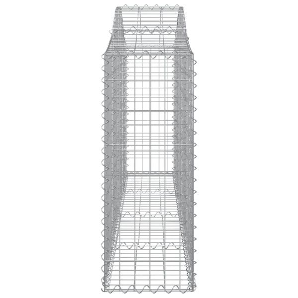 Габионни кошници арка 20 бр 200x30x80/100 см поцинковано желязо